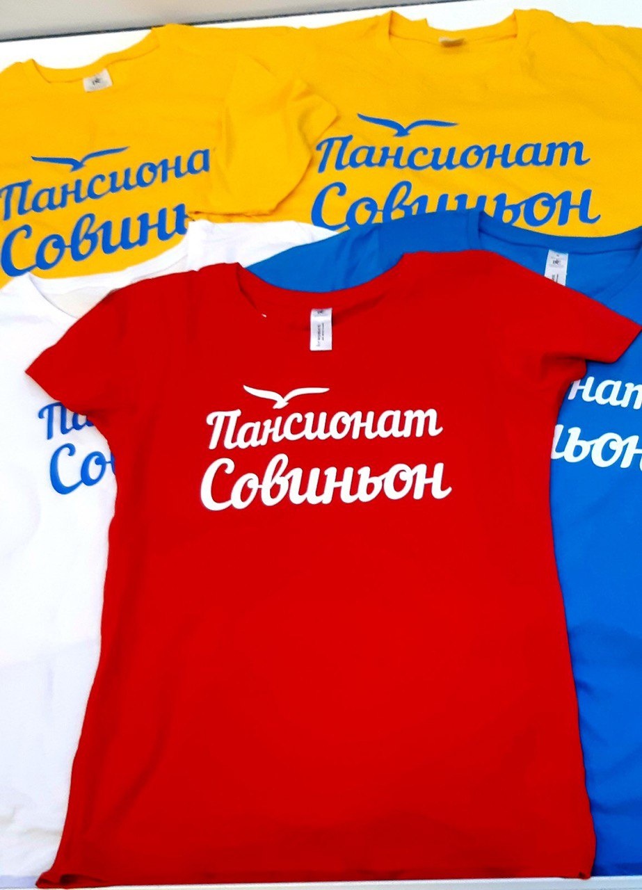 Футболка цветная женская